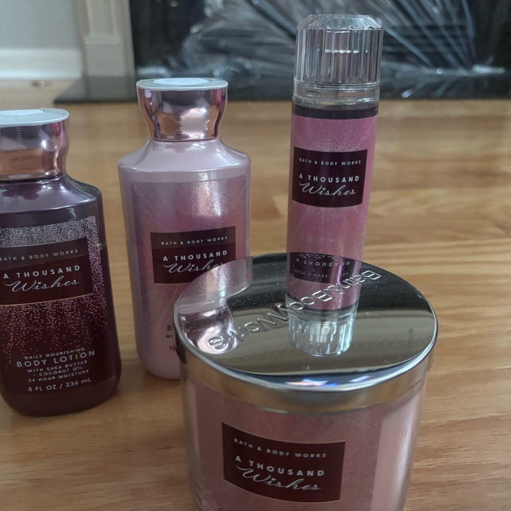 Bath & Body Works A Thousand Wishes Set -Bundle